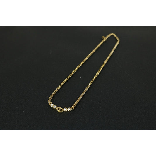 Very Good ( Rank A) | Dior Rhinestone Necklace |S24111801