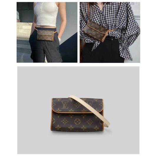 Good ( Rank AB)| LV Monogram Waist Bag|25032501