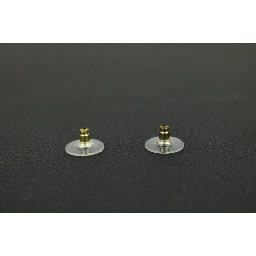 Excellent(Rank SA)| CHANEL Coco Mark Square Rhinestone Pearl Earrings Golden|F25022004