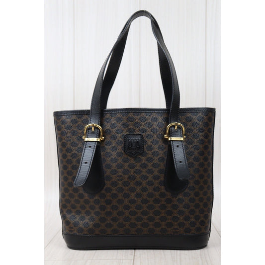 Rank AB | CELINE Black Macadam ToteBag |V24061317