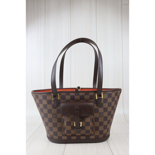 Good ( Rank AB)|LV Damier Manoque ToteBag|24080913