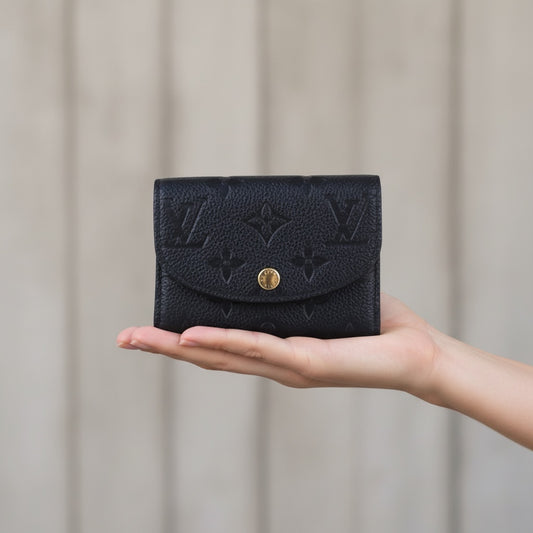 Include Entrupy Certificate of Authenticity|Very Good ( Rank A)|Louis Vuitton Monogram Empreinte Wallet IC Chips Model|S26062510