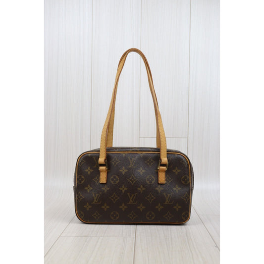 Include Entrupy Certificate of Authenticity|Fair ( Rank B)|Louis Vuitton Monogram Cite MM Shoulder Bag|26011301
