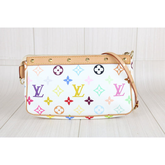 Very Good ( Rank A)| LV Monogram Multicolor Pochette Accessoires |S25082511