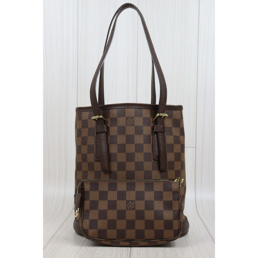 Very Good ( Rank A)|LV Damier Male Handbag With Pouch|25121603
