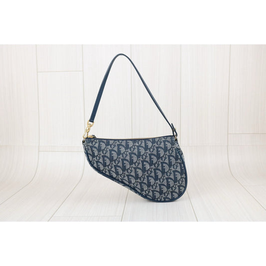 Good ( Rank AB) | Dior Trotter Saddle Clutch Hand Pouch |S24101102