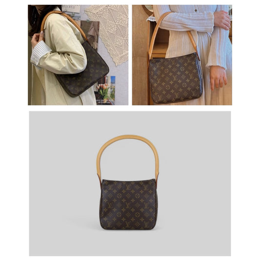 Very Good ( Rank A) | LV Monogram Looping MM Shoulder Bag |H24103002