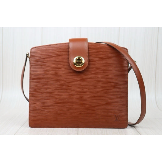 Very Good ( Rank A) | LV Epi Shoulder Bag Brown|24091919