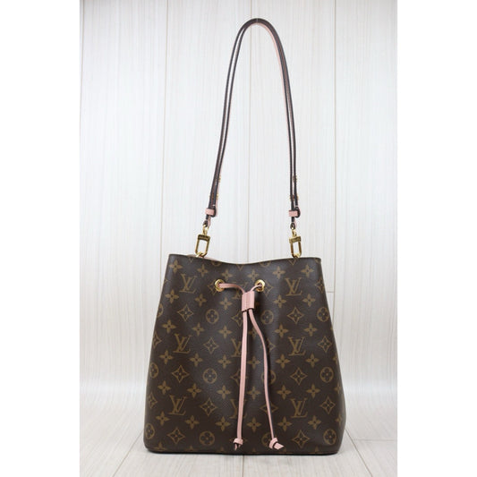Good ( Rank AB)| LV Monogram Neonoe Canvas Pink Shoulder Bag |S24102601