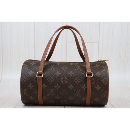 Rank AB | LV Monogram Papillon 26 Handbag |24031402