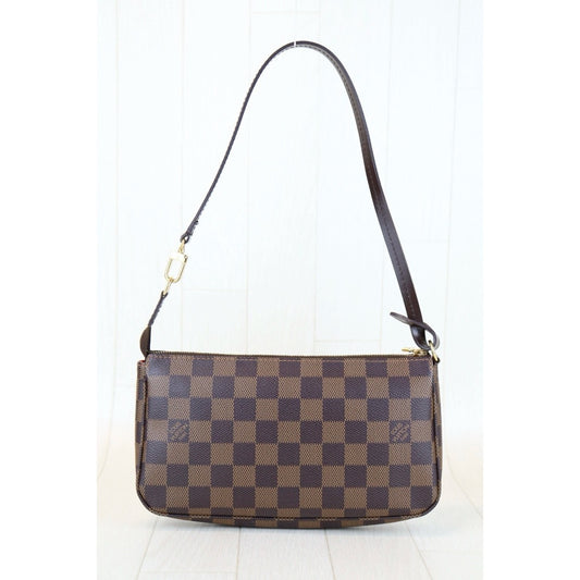 Very Good ( Rank A)| LV Damier Pochette Accessoires Current Model|H24100703
