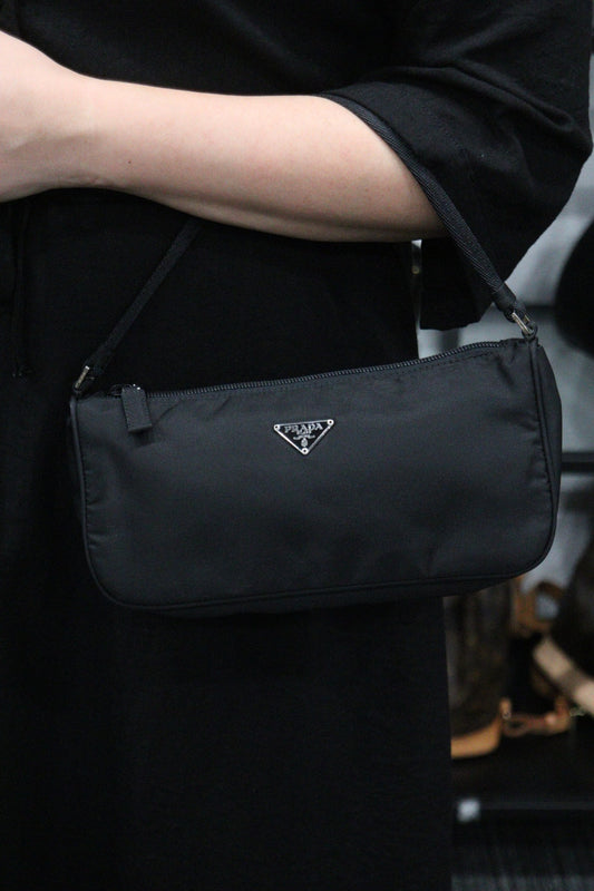 Rank SA | PRADA Nylon Bag Shoulder Bag Black|23121917