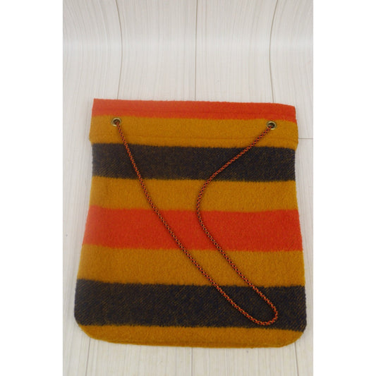 Very Good ( Rank A)| HERMES Aline Wool Felt Color Blocking Shoulder Bag|Y25072905