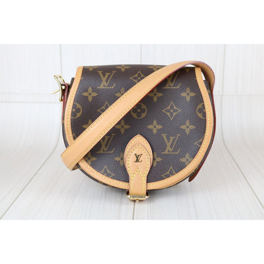 Very Good ( Rank A)| LV Monogram Tamburan Shoulder Bag Current Model|S25071501