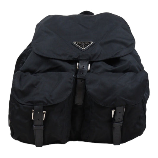 Rank AB｜Prada Nylon Backpack Medium Black｜24031407