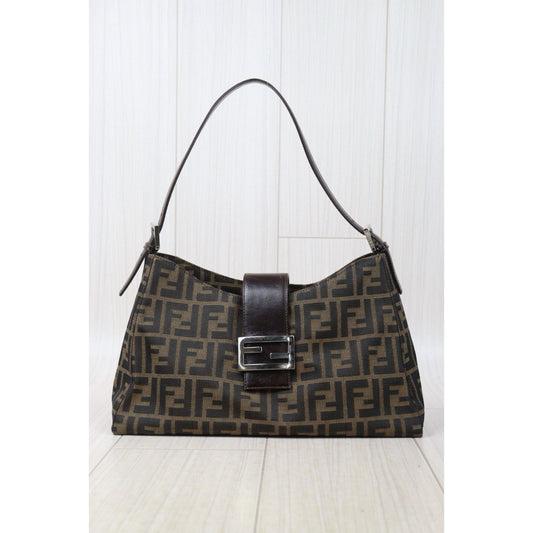 Very Good ( Rank A) | FENDI Zucca Mamma Baguette Shoulder Bag |24101727