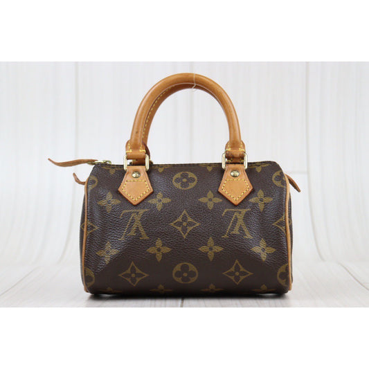 Good ( Rank AB)| LV Monogram Mini Speedy Handbag |V24031202