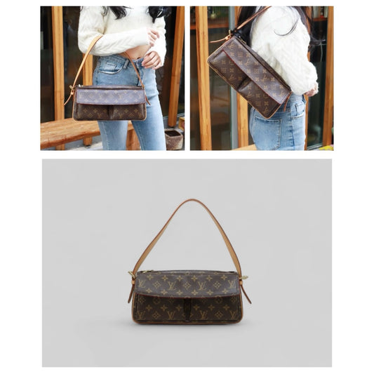Good ( Rank AB) |LV Monogram Viva Cite MM Shoulder Bag|25050804