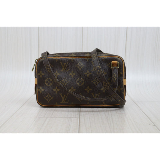 Fair ( Rank B)|LV Monogram Pochette Marley Bandolier Shoulder Bag|25121805