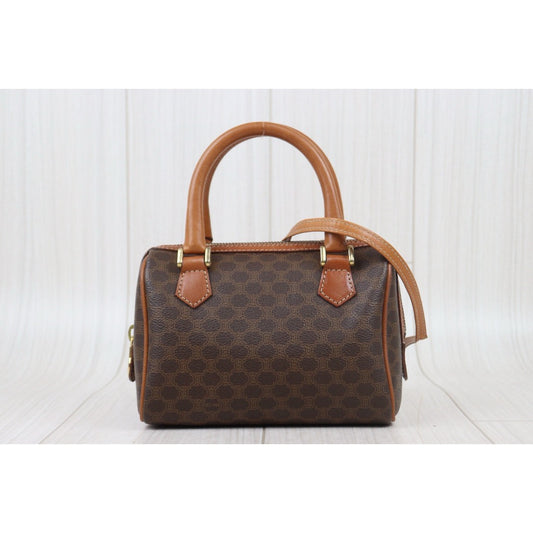 Good ( Rank AB)|CELINE Macadam Poston 18 Bag Shoulder Bag |24103005