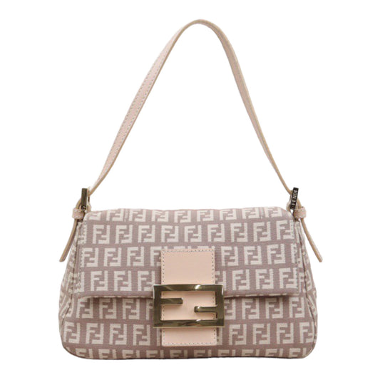 Rank A｜  FENDI Mamma Baguette Shoulder Bag Pink ｜24040815