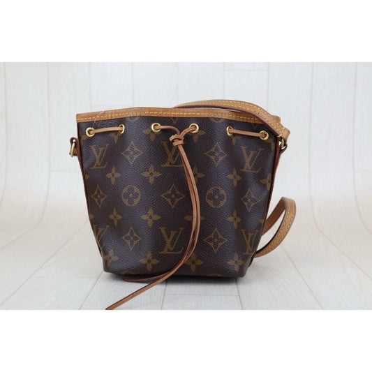 Good ( Rank AB)| LV Monogram Nano Noe Shoulder Bag |X24102801