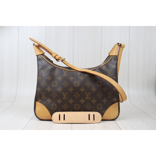 Good ( Rank AB)|LV Monogram Boulogne 30 Shoulder Bag |V24071803