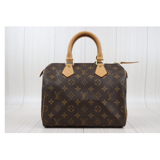 Rank AB| LV Monogram Speedy 25 Hand Bag |24031201