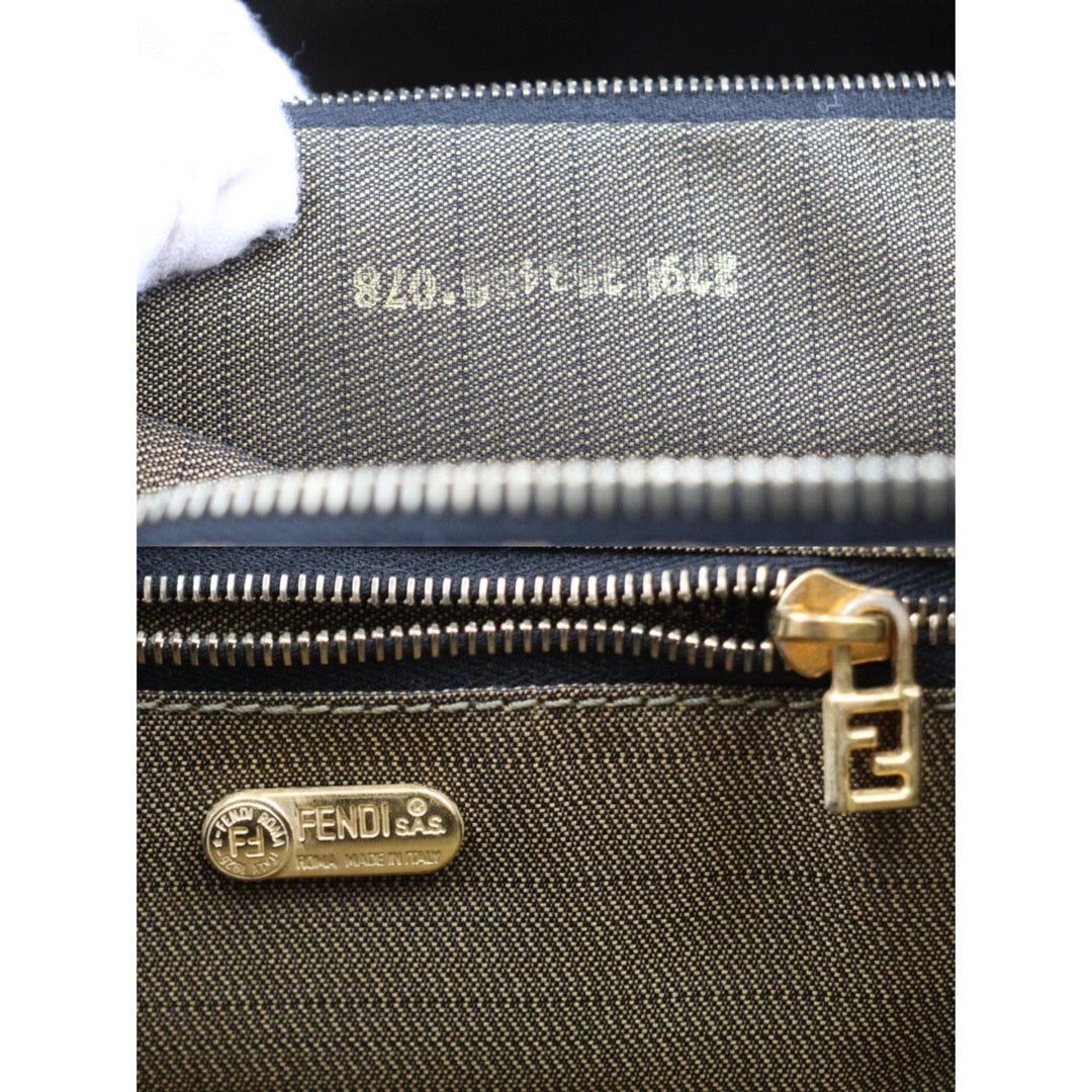 Rank A | FENDI Zucca Handbag GM|24041115