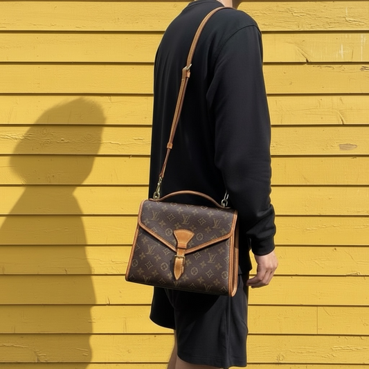 Include Entrupy Certificate of Authenticity|Good ( Rank AB)|Louis Vuitton Monogram Bel Air ShoulderBag|26033003