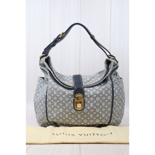 Rank AB| LV Monogram Denim Shoulder Bag|P24051328