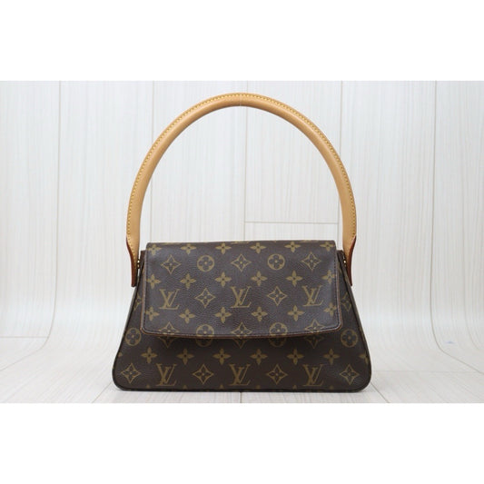 Third installment 3/3|Very Good ( Rank A) | LV Monogram Looping Mini Shoulder Bag |24091212