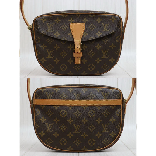 Include Entrupy Certificate of Authenticity|Good ( Rank AB)| Louis Vuitton Monogram Genefeuille MM Shoulder Bag |26021907