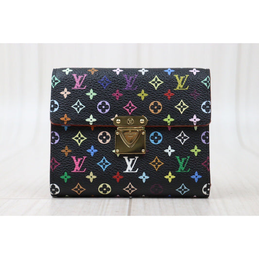 Rank A| LV Monogram Multicolor Wallet |S24052212