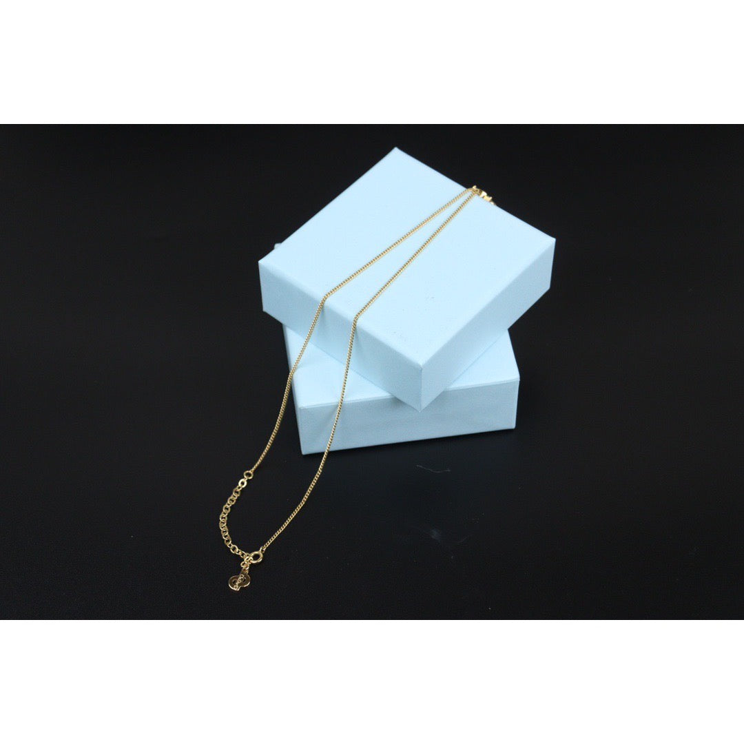 Rank A | Dior CD Rhinestone Necklace |V24030761