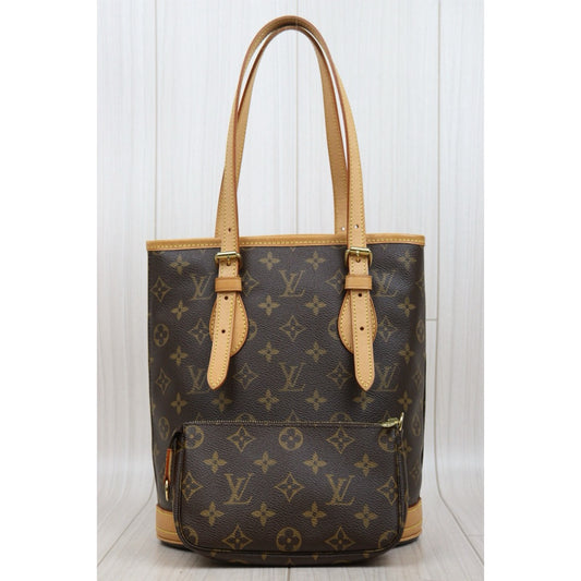 Good ( Rank AB)| LV Monogram Petit Bucket PM Tote Bag |25090803
