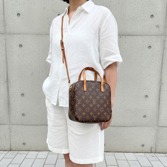 Include Entrupy Certificate of Authenticity|Good ( Rank AB)| Louis Vuitton Monogram Spontini Shoulder Bag |26050707