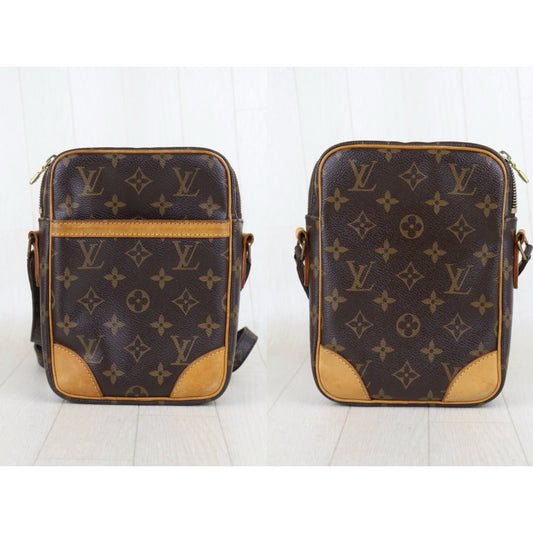 Include Entrupy Certificate of Authenticity|Good ( Rank AB)| Louis Vuitton Monogram Danbube Shoulder Bag|H25090807