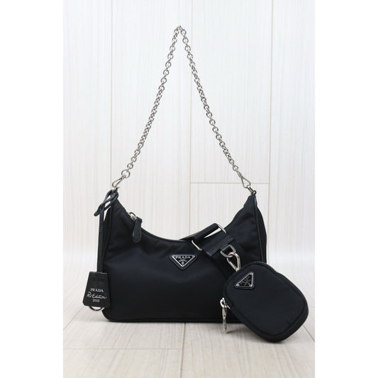 Very Good ( Rank A)| PRADA Re-Edition 2005 Re-Nylon Shoulder Bag |S25110430
