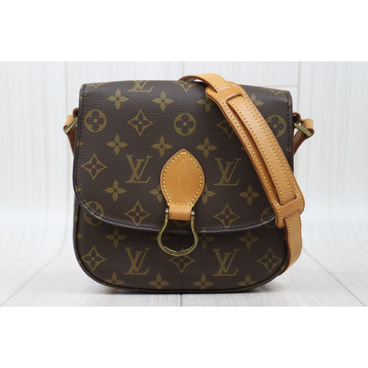 Good ( Rank AB)| LV Monogram Saint Cloud MM Shoulder Bag |25013114