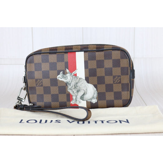 Good ( Rank AB)| LV Damier Ebene Rhinoceros|X25030710