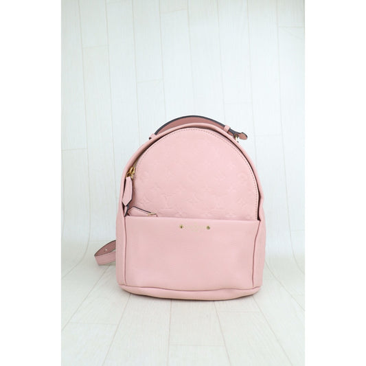 Very Good ( Rank A) | LV Monogram Emreite Sorbonne Backpack Pink IC Chips Model|S25081411