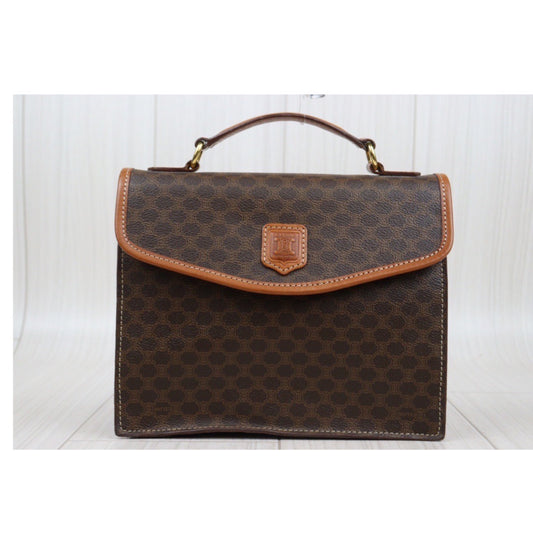 Rank AB | CELINE Macadam Handbag |V24022801