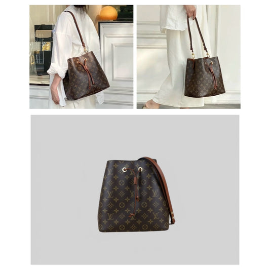 Excellent(Rank SA) | LV Monogram Neo Noe Shoulder Bag Brown|Counter Price ¥326,700JPY|X25012705