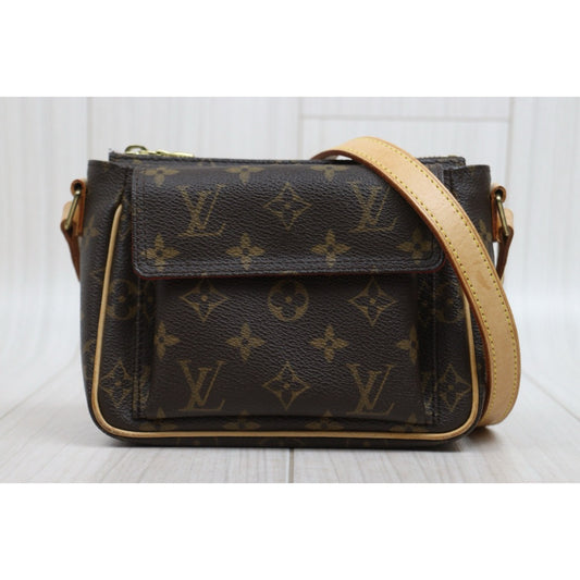 Good ( Rank AB)|LV Monogram Viva cite PM Shoulder Bag|26021914