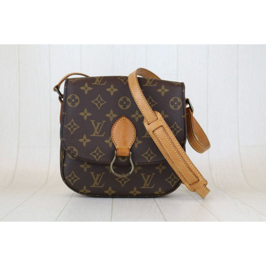 Good ( Rank AB)| LV Monogram Saint Cloud MM Shoulder Bag |H24102502
