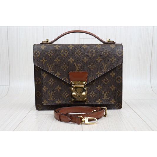 Rank AB | LV Monogram Monceau26 Shoulder Bag |23110908
