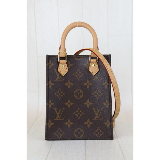Very Good ( Rank A)| LV Monogram Sac Pra MINI Tote Bag Shoulder Bag|S24102804