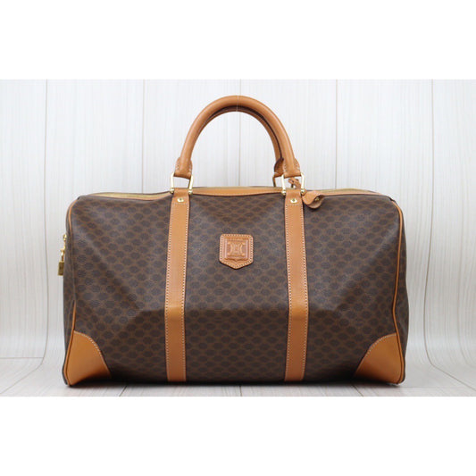 Rank A |CELINE Macadam Poston 45 Bag Hand Bag|V24071123