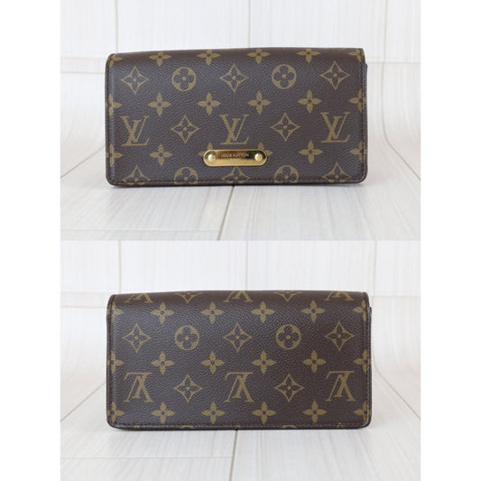 Include Entrupy Certificate of Authenticity|Very Good ( Rank A)|Full Set Louis Vuitton Monogram Lily WOC Shoulder Bag|X26010411